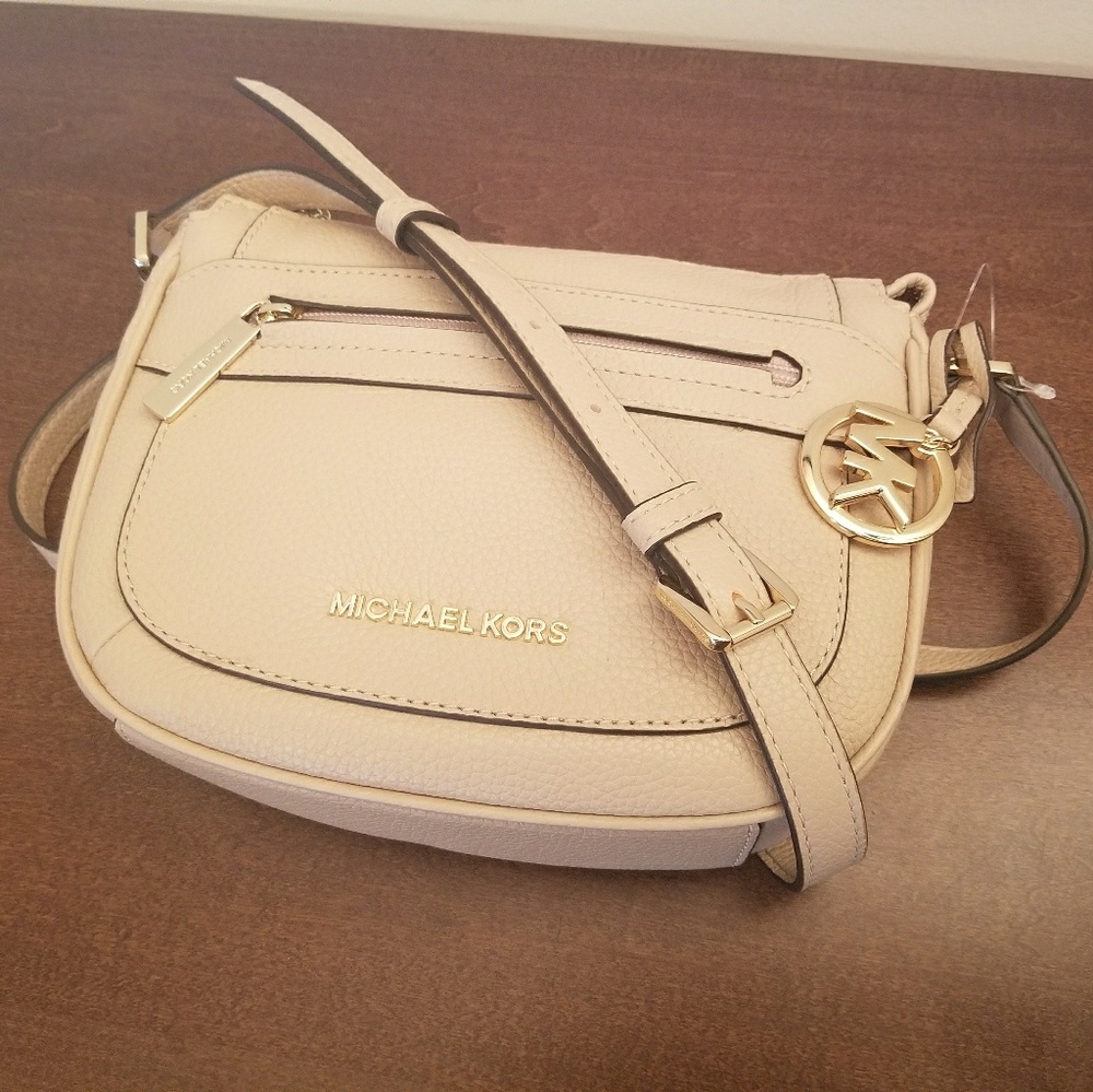Michael Kors Cream Crossbody Bag